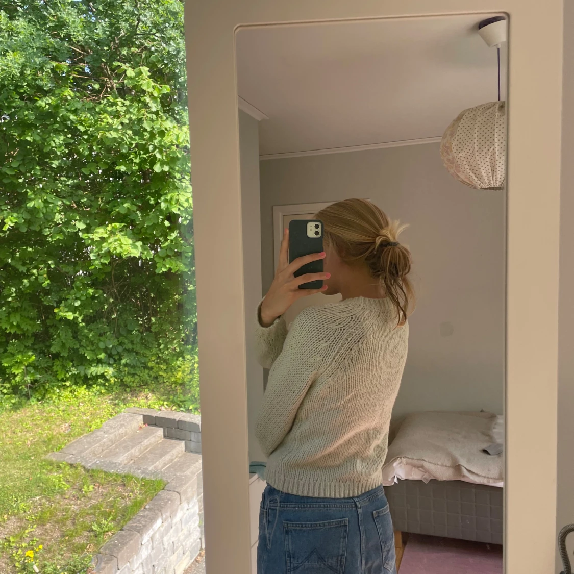 Stickad tröja  - 90