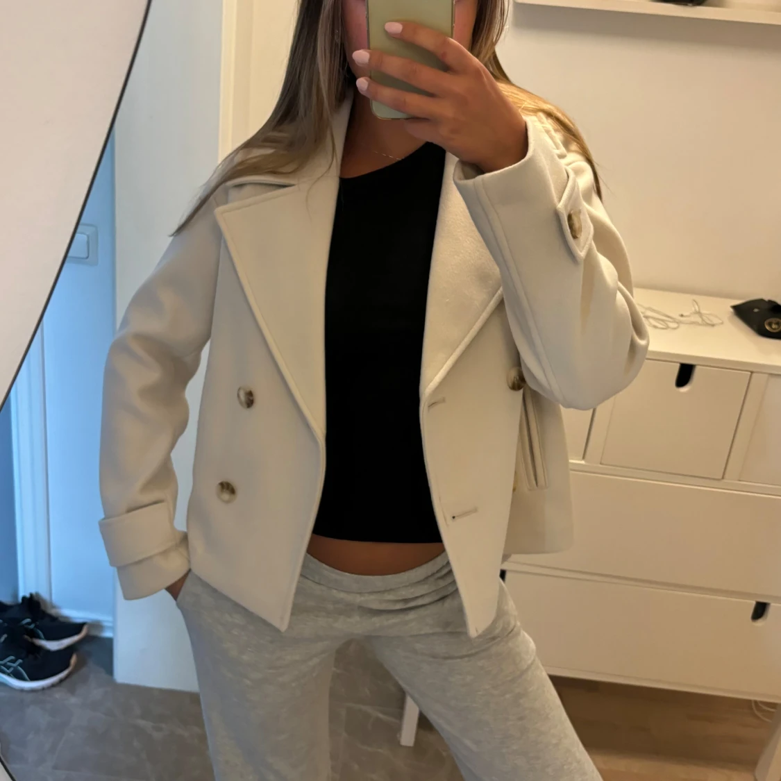Höst/vår kappa - 90