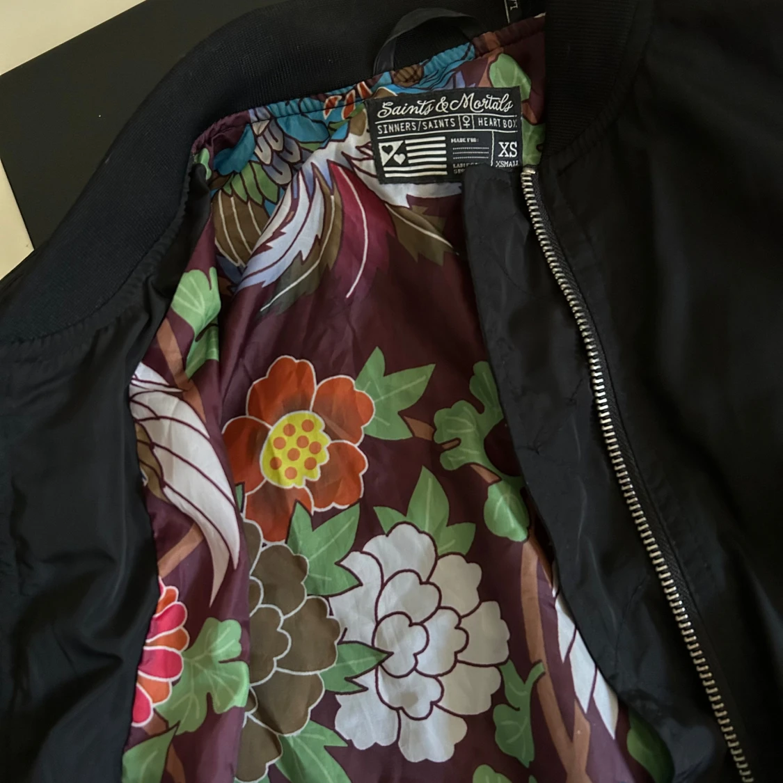 Jacka från Saints and martals strl xs i fint skick  - 90