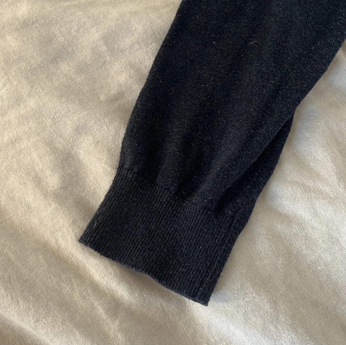 V-ringad Små-stickad Tröja - 91