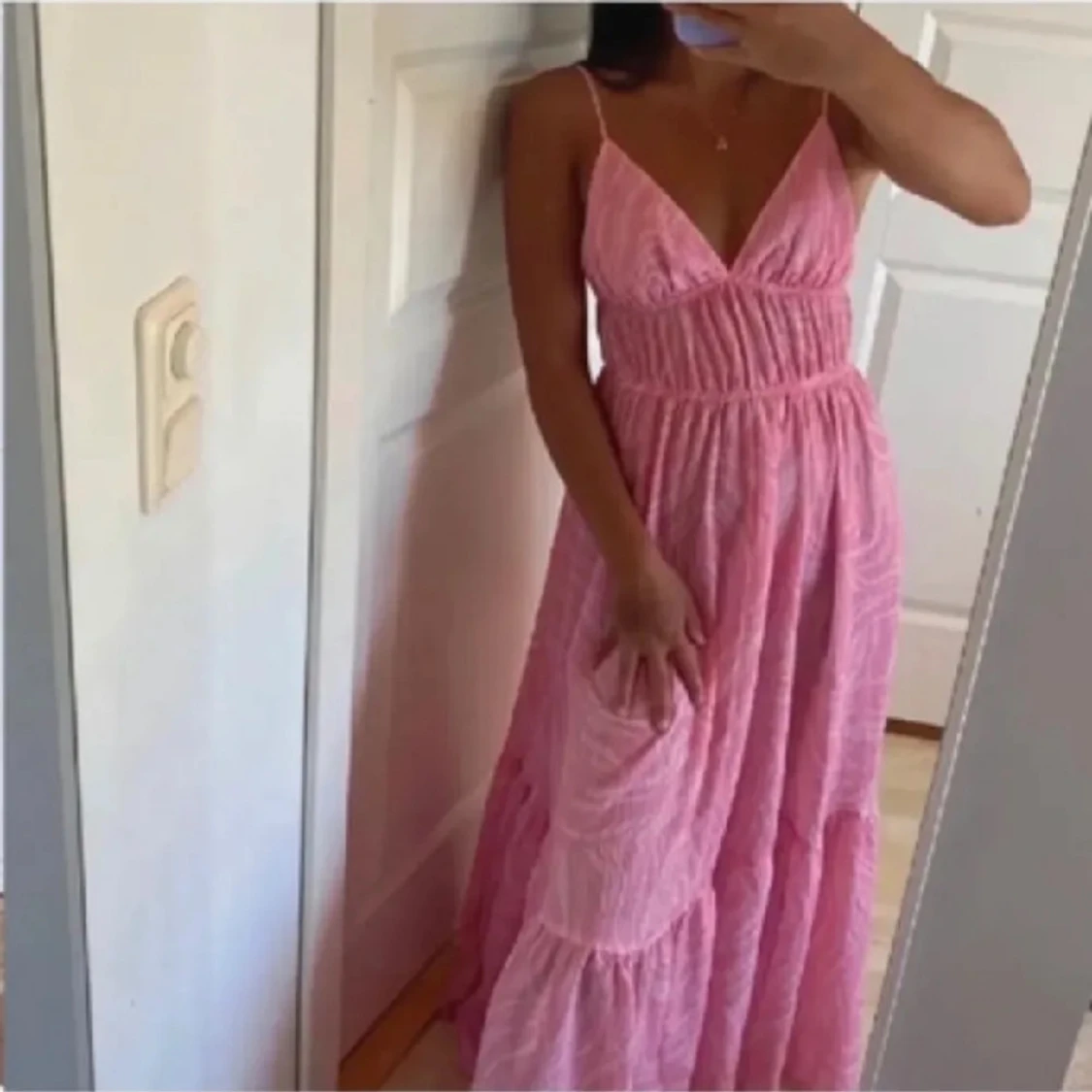 Rosa klänning  - 90