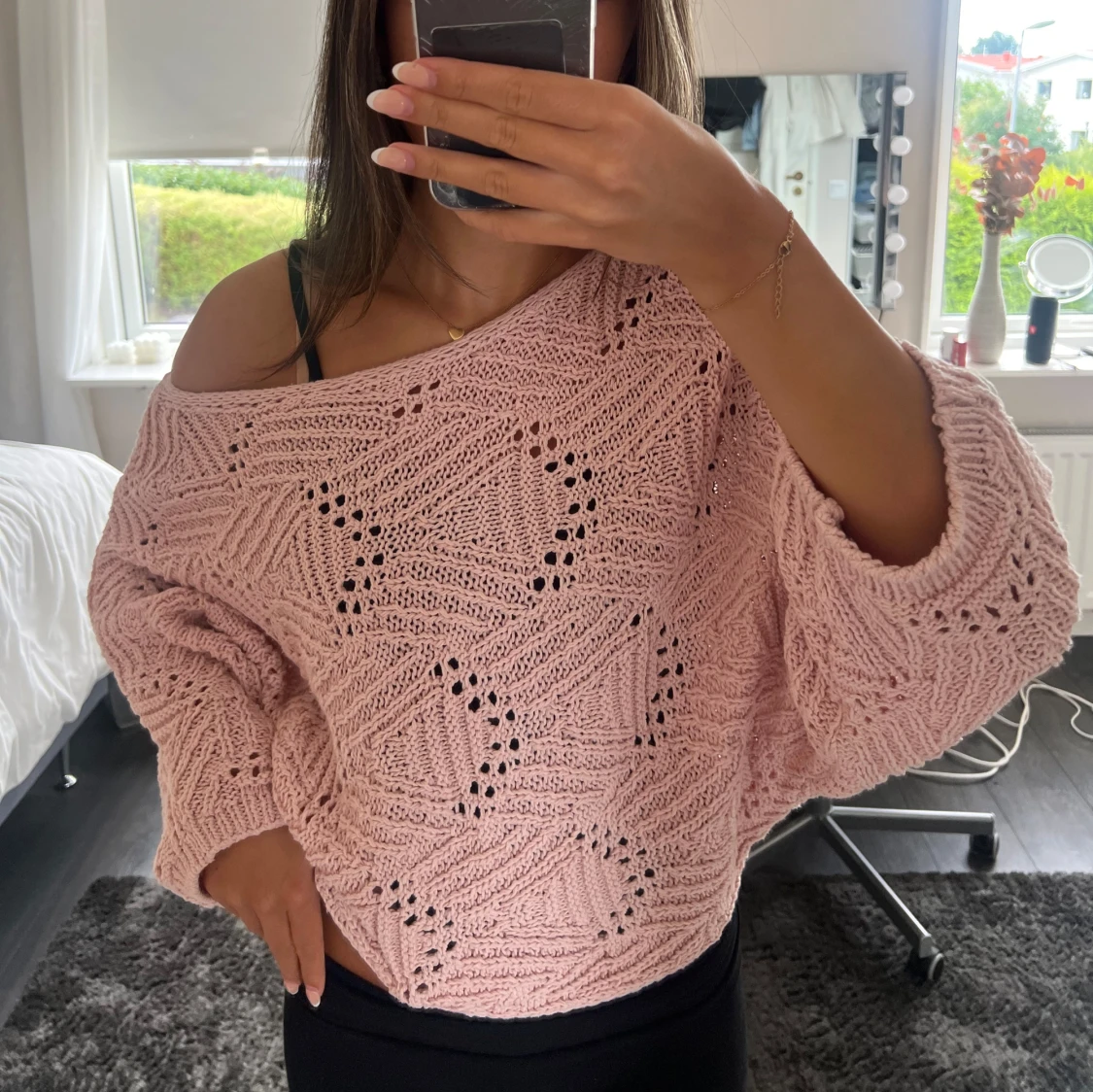 Stickad tröja  - 90