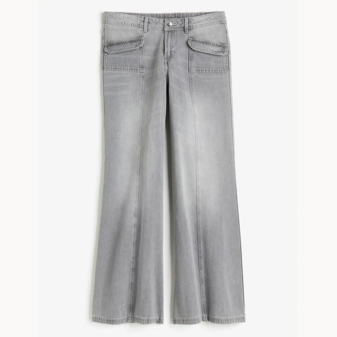 straight lågmidjade jeans