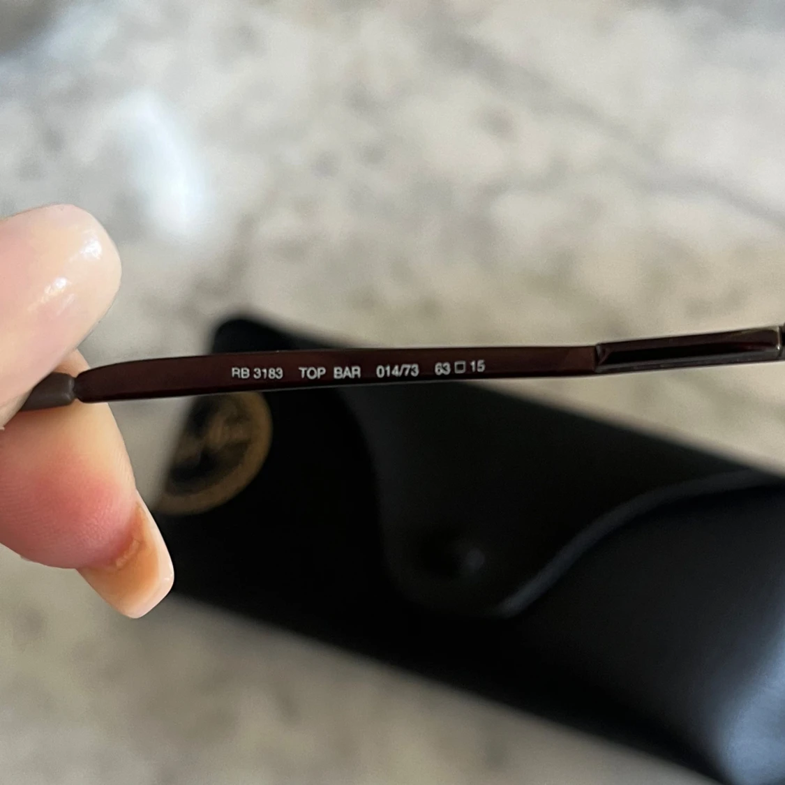 ray-ban solglasögon ”top bar” 014/73 - 90