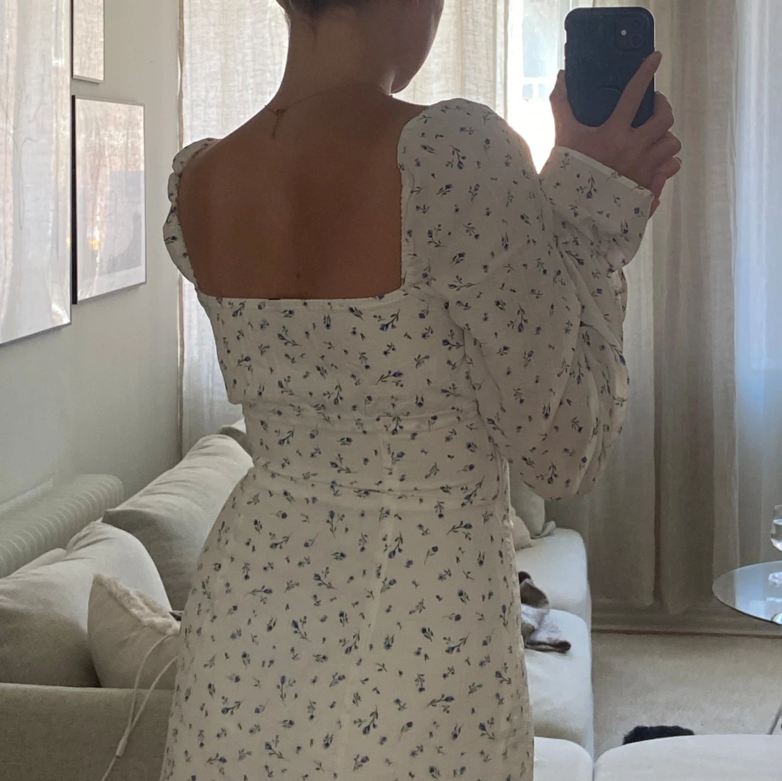 Jättefin kortare klänning  - 91