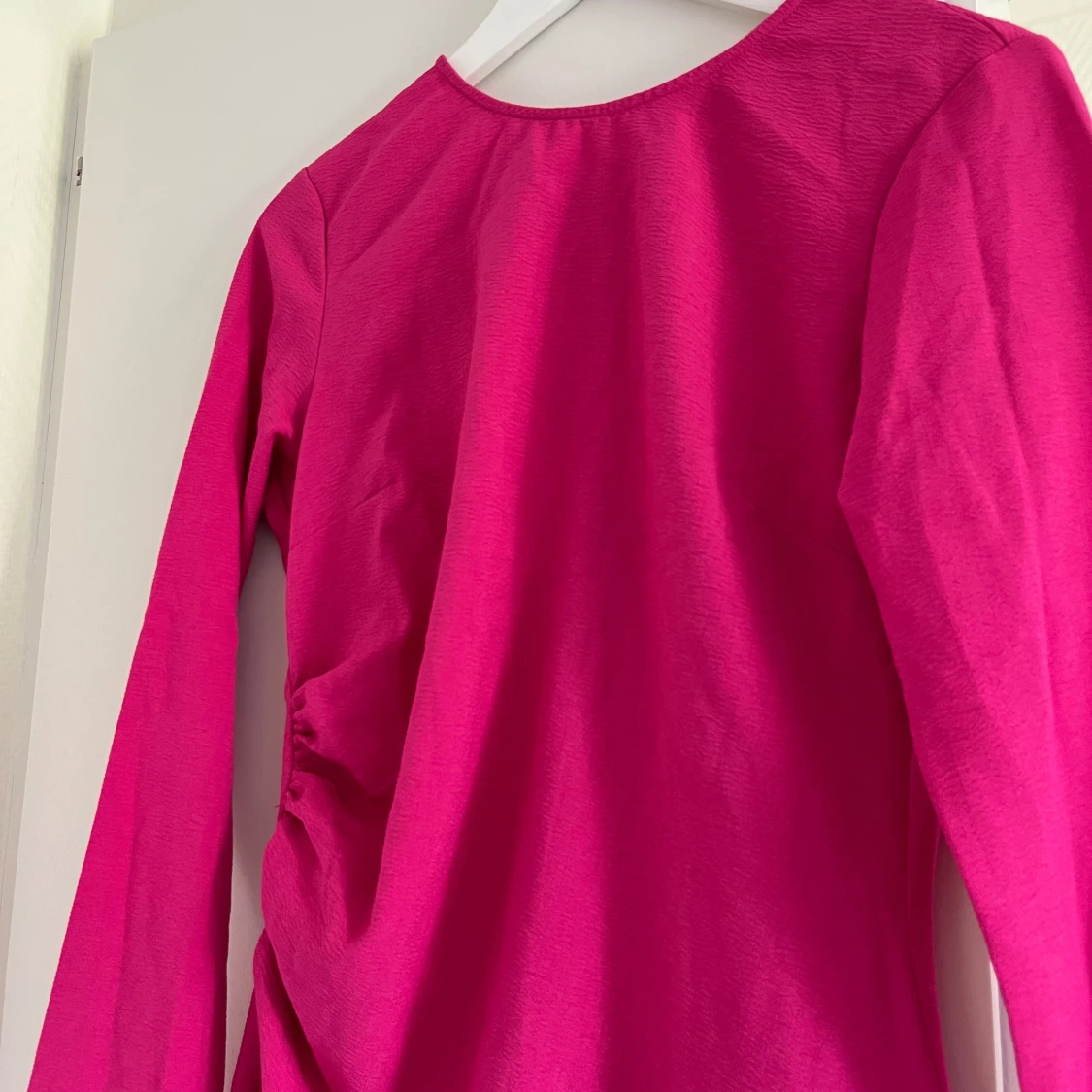 H&M Rosa  klänning i linnemix  - 90