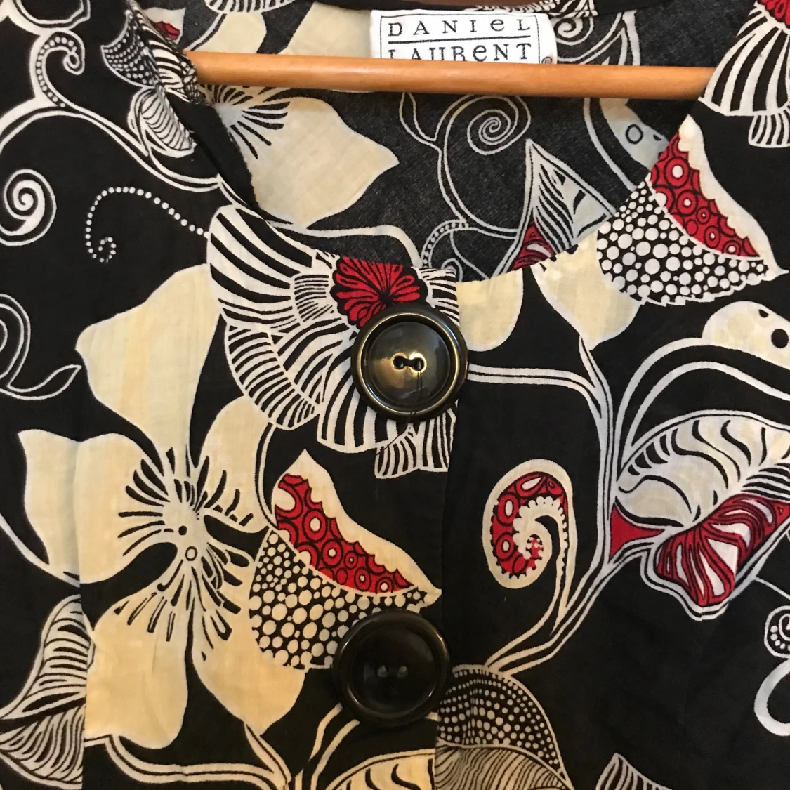 Söt blommig blus - 91