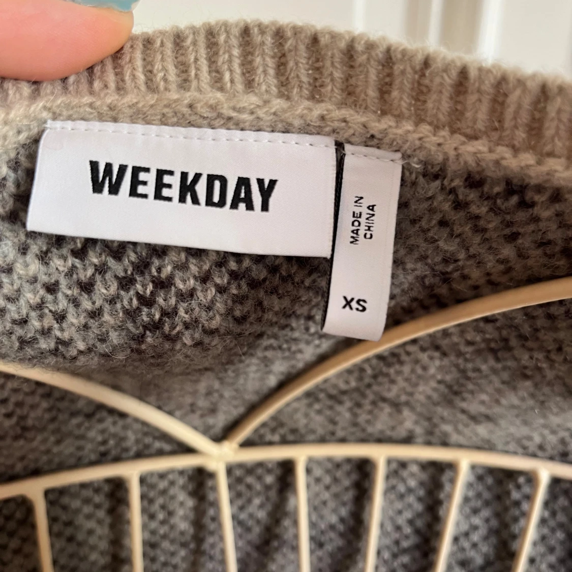 Rutig väst från weekday - 91