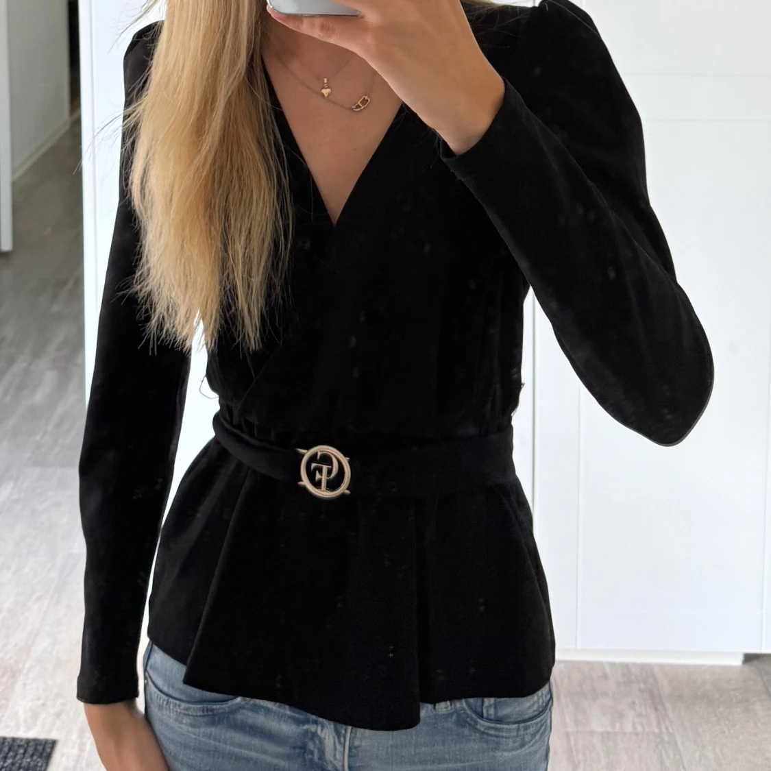 Blus med bälte - Chiara Forthi - 90