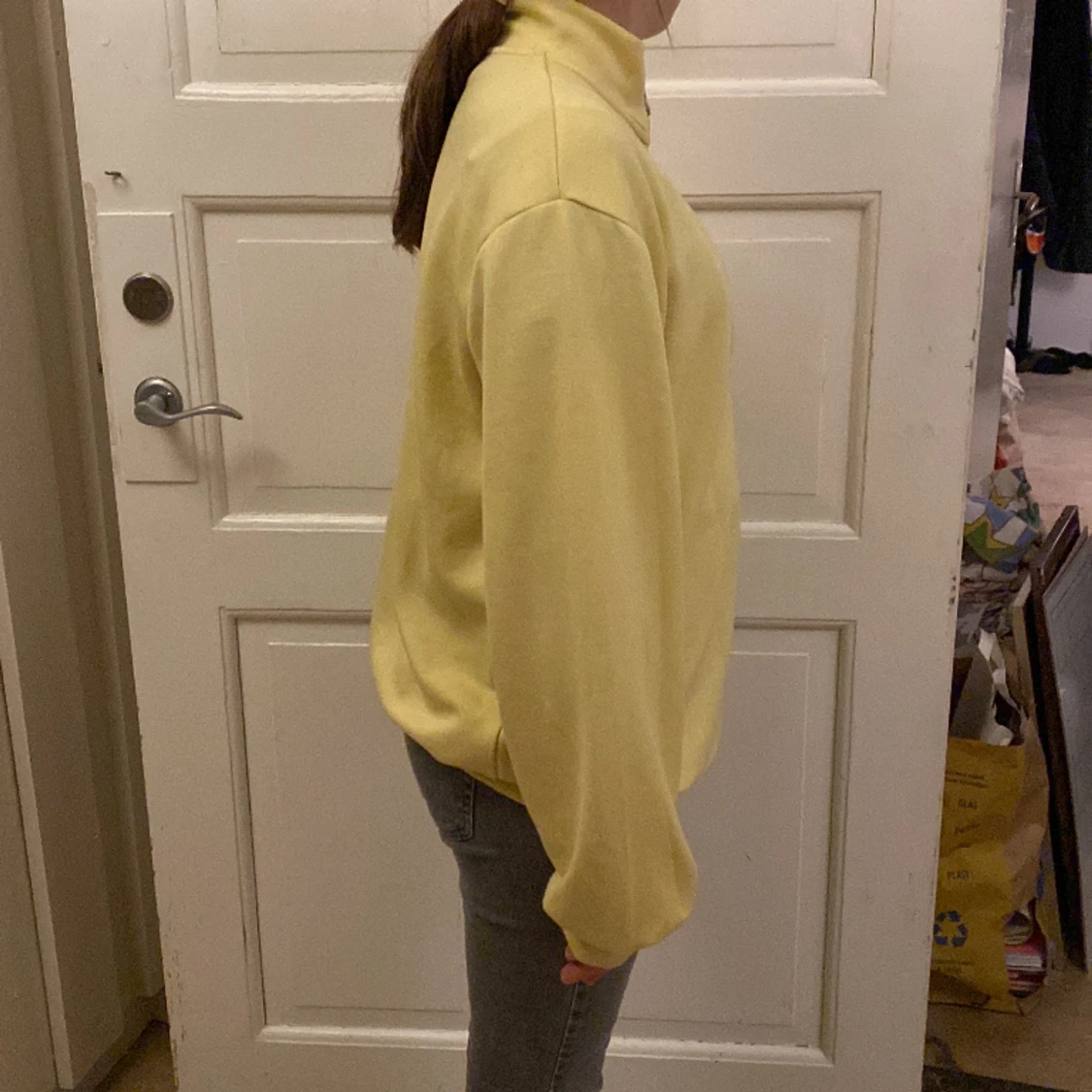 Gul sport tröja - 91