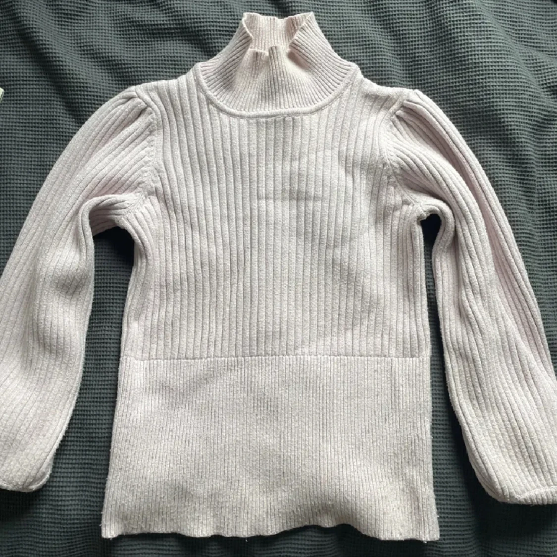 Ljus rosa stickad tröja - 91