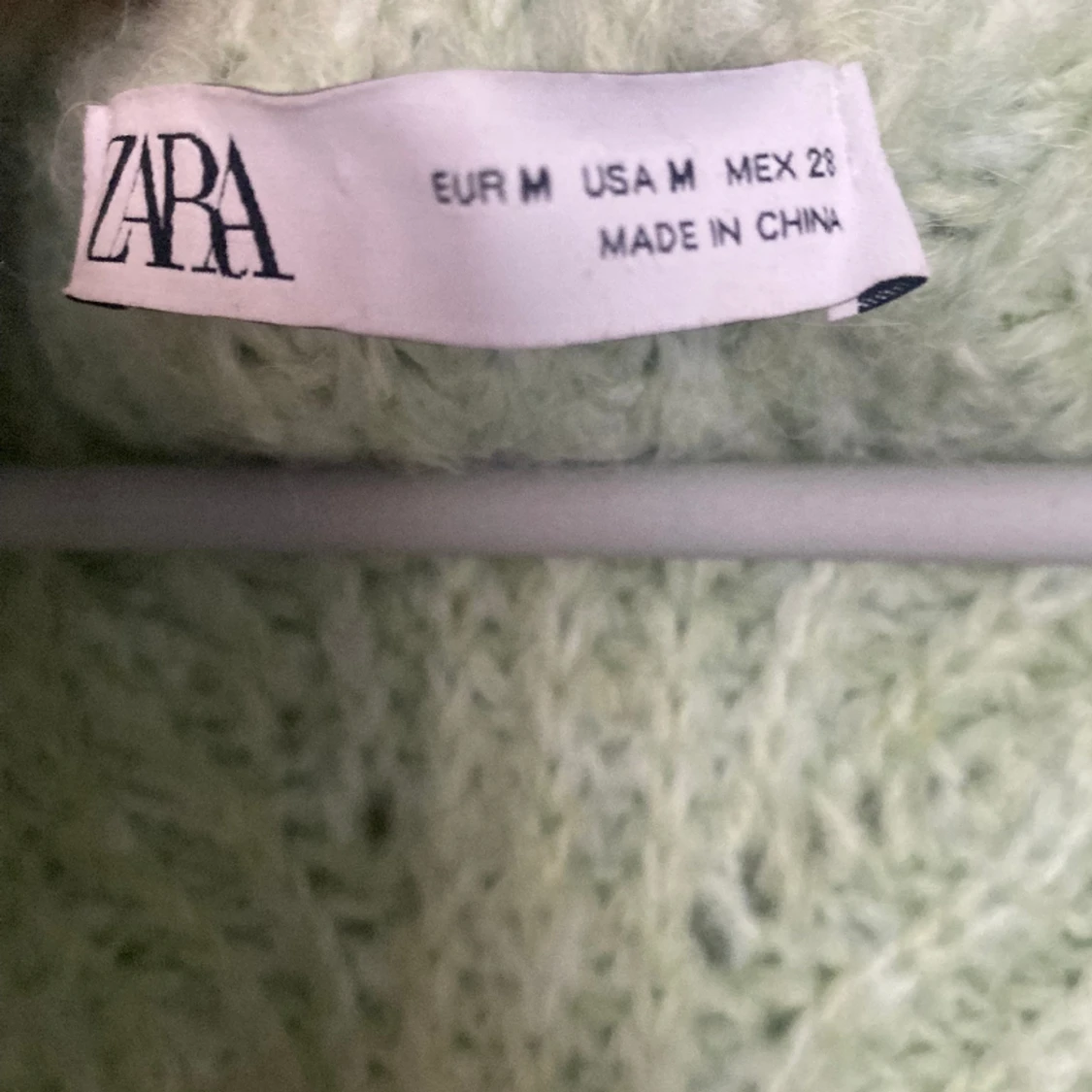 Zara turkos/grön kofta  - 90