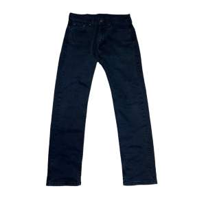 Helt svarta Levis 505 jeans i nyskick W29/L30