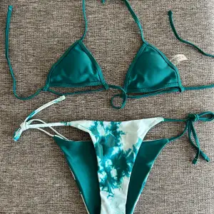 Helt oanvänd bikini köpt på shein förra sommaren. Sista bilden är från hemsidan då jag inte burit den själv