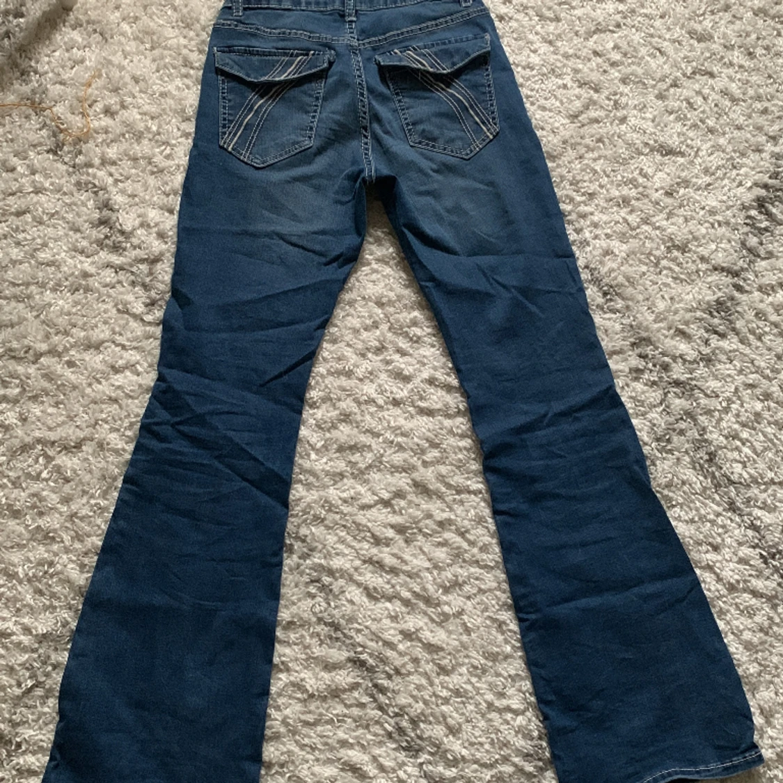 lågmidjade jeans - 91