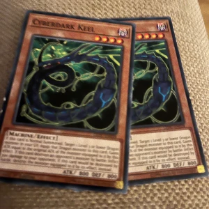 Two small ripped CyberDark Keel 1996 1st edition  - Two small ripped CyberDark Keel 1996 1st edition 