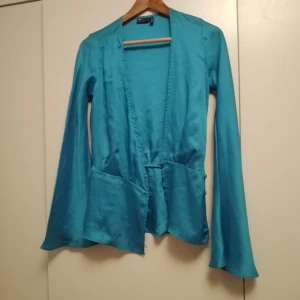 Metallic blå Tunika y2k XXS - Vintage (2001) Millenium  Märke: asos Blå metalliskt sken Storlek xxs