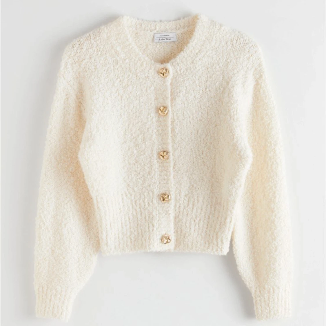 Bouclé cardigan & other stories  - 90