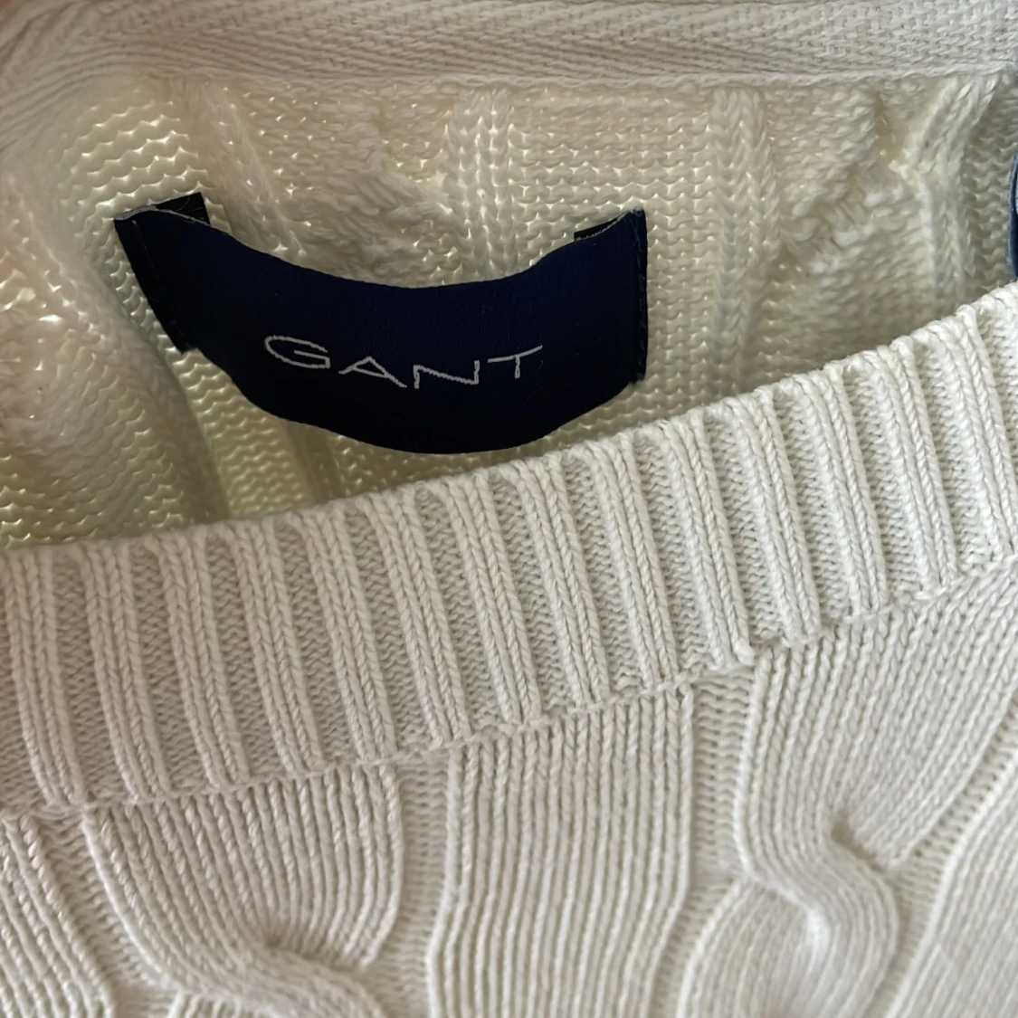 Kabelstickad gant tröja - 90