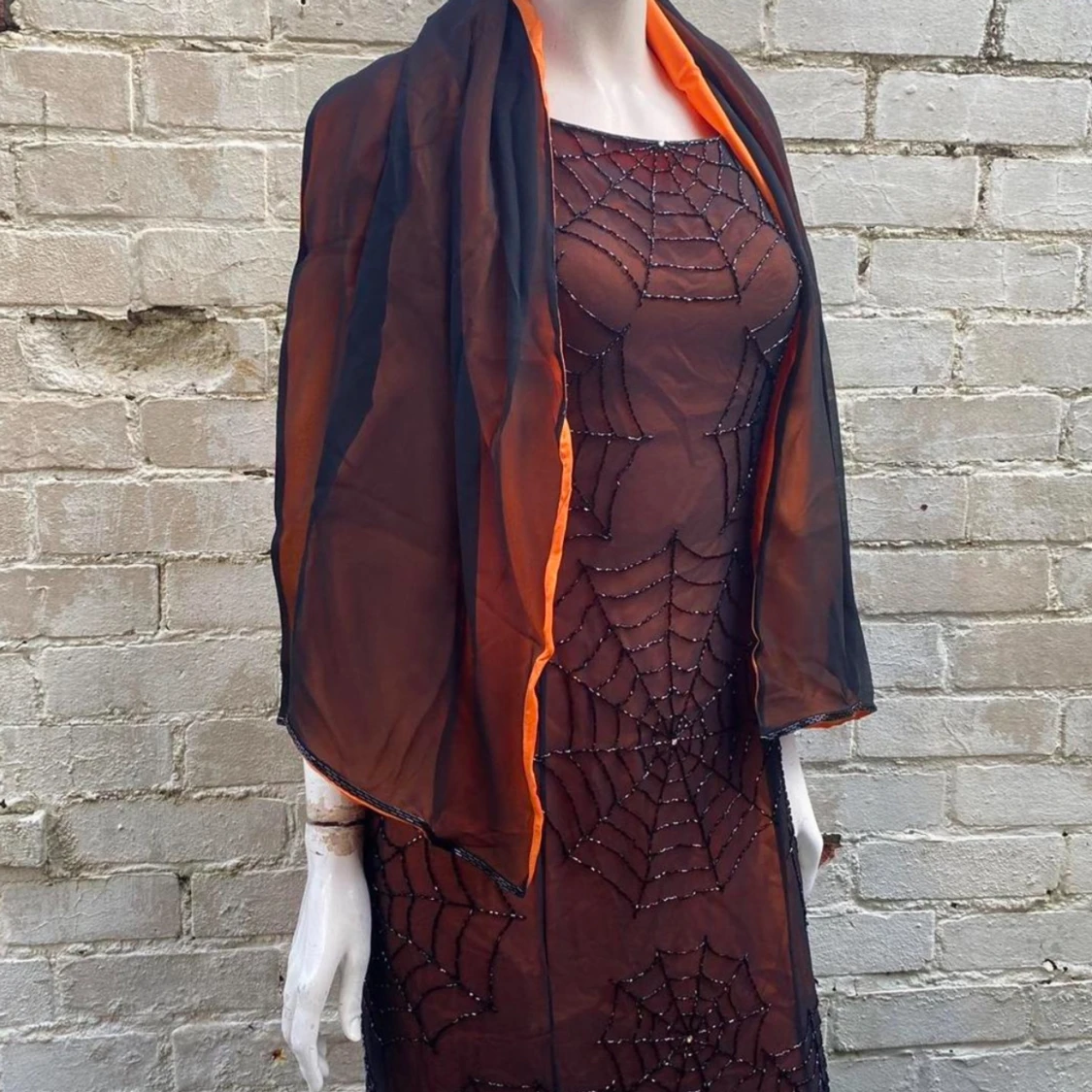 Gotisk vintage balklänning med spindelnät 🕸️  - 91