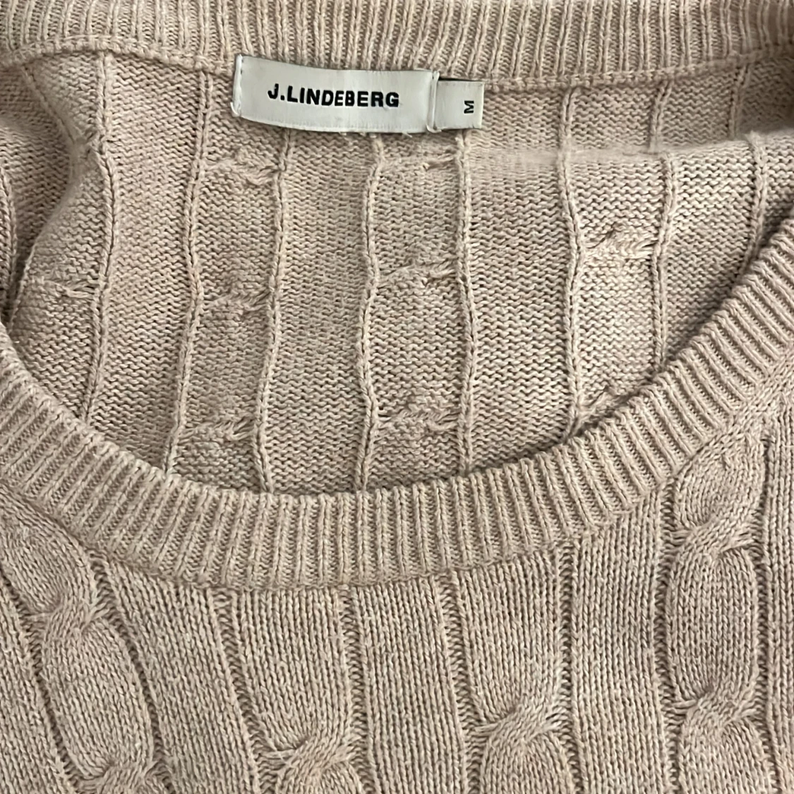 J.lindeberg kabelstickad tröja - 91