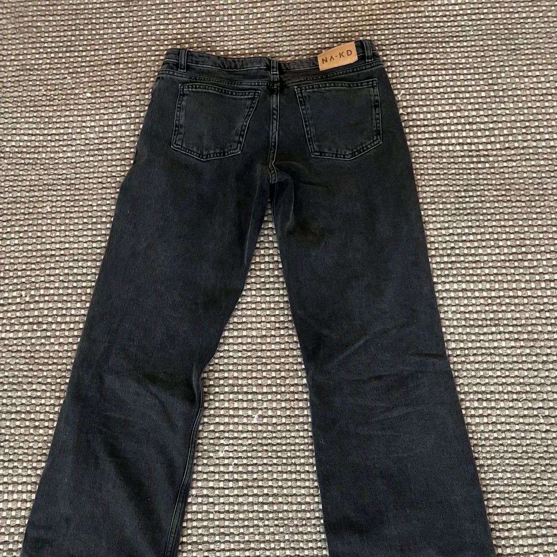 NA-KD jeans med låg midja  - 91