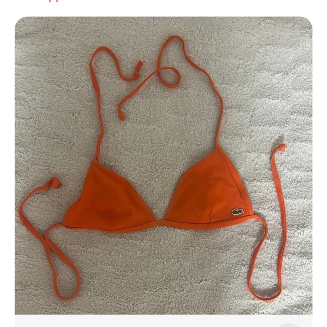 Lacoste bikini (only top)