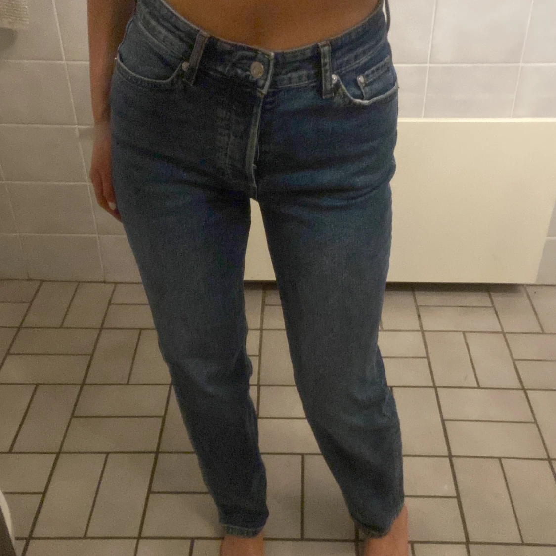 Blå jeans