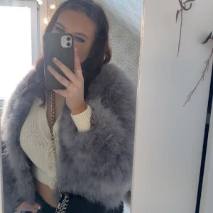 Pälsjacka  - INTRESSEKOLL 📍Underbar grå-blå pälsjacka från Dennis Maglic. Köptes från Plick, men har aldrig använts av mig. I mycket bra skick!  Byter gärna mot en vit pälsjacka!! 💞 nypris: 1499 kronor 