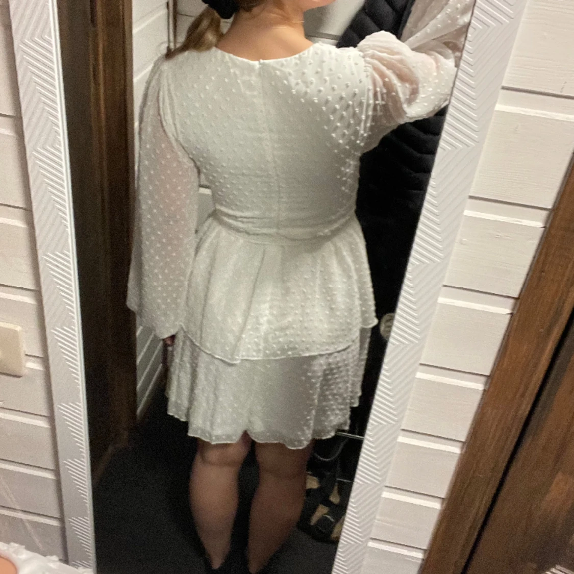 Vit klänning  - 90