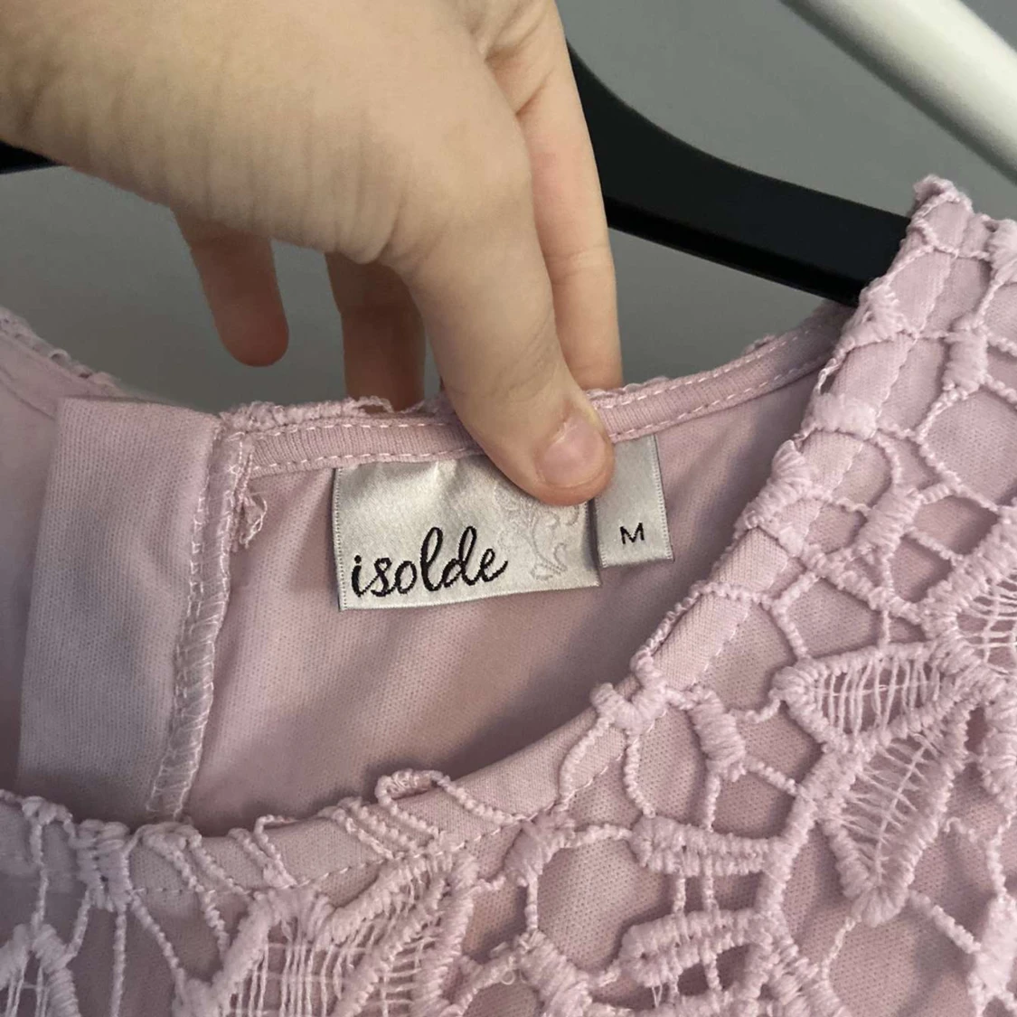 Rosa klänning  - 90