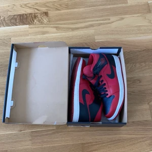 Jordans  - Köpta för typ 2 år sen och har nästintill aldrig kommit till användning då dem inte passar min stil, 10/10 skick och det är storlek 42 på dojjorna