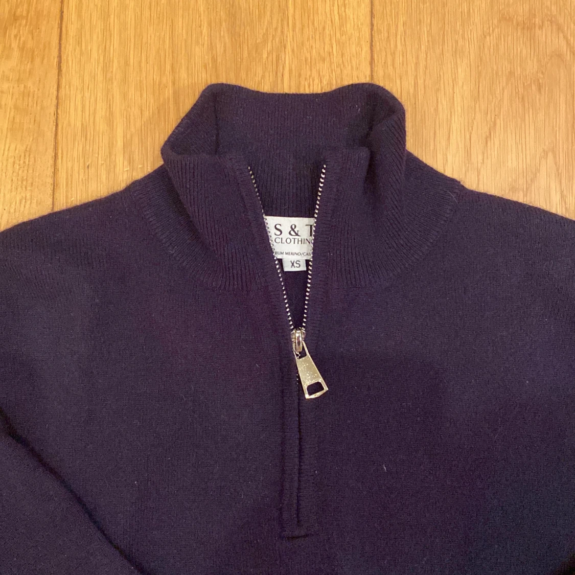S&T Studios Cashmere Half Zip