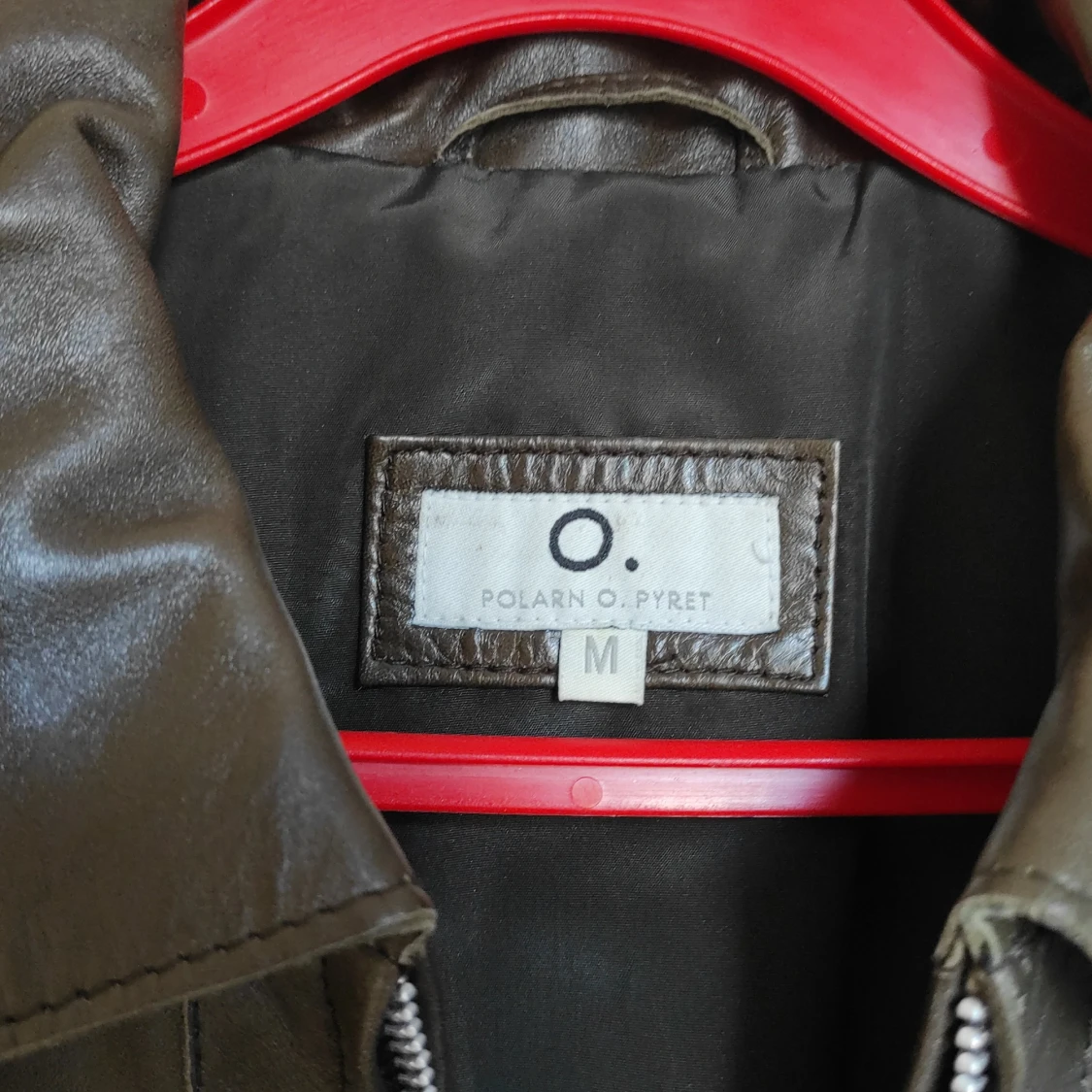 Läder jacka  - 90