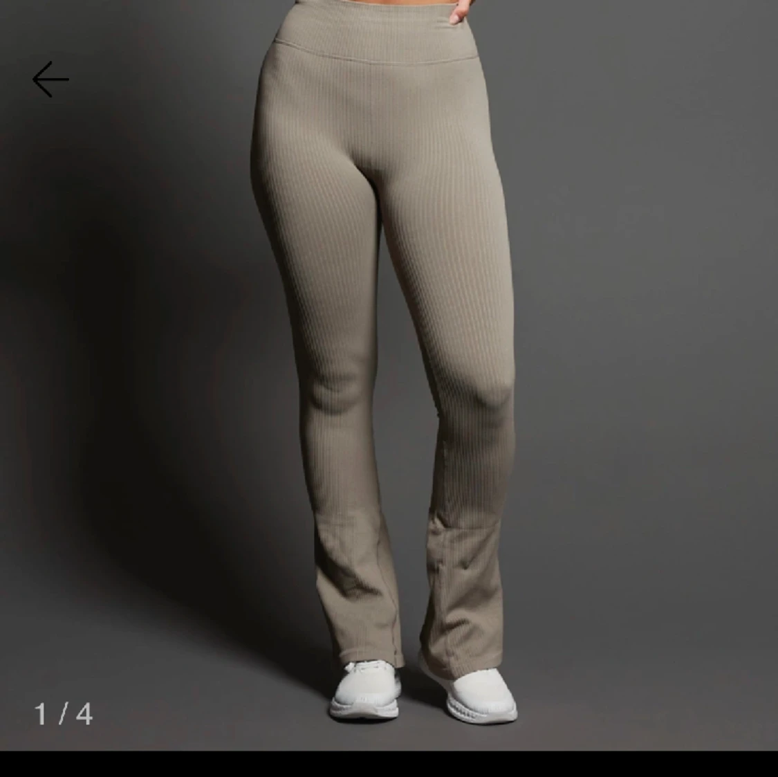 ribbade flare träningsbyxor lager 157  - 90