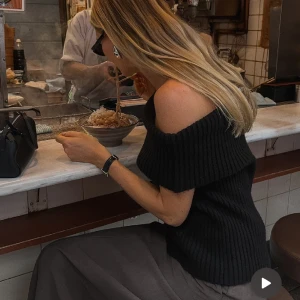 Stickad topp - Oanvänd stickad topp storlek XXS