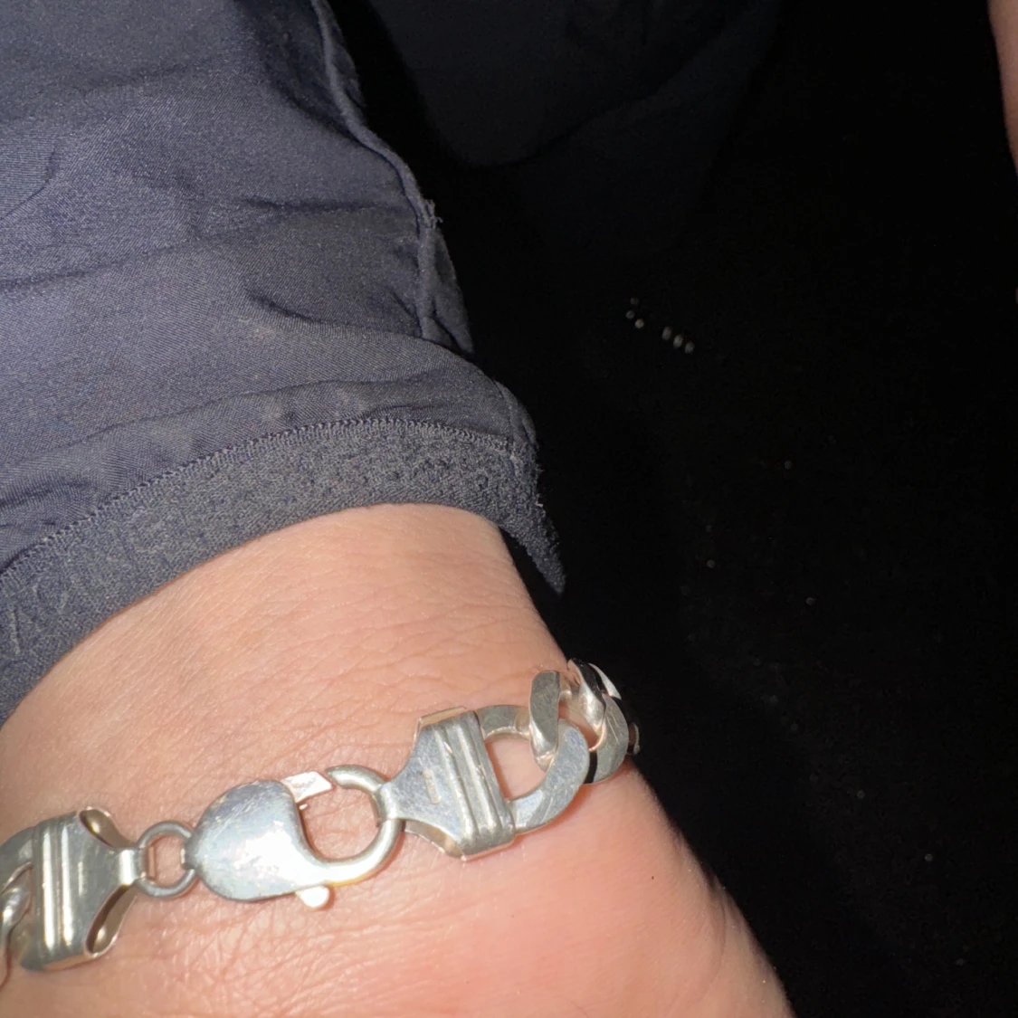 Silver armband  - 90