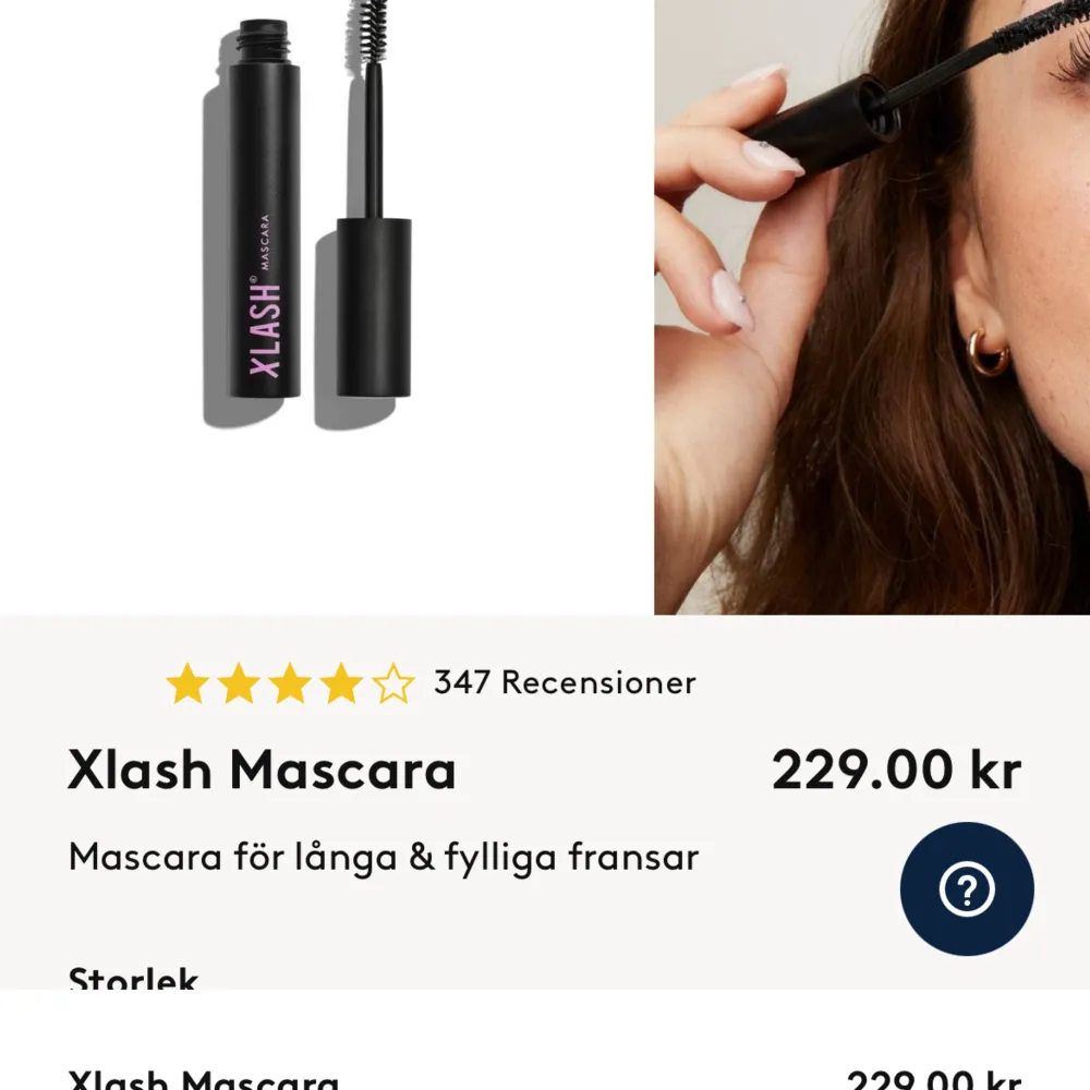 Säljer min nya xlash mascara. . Accessoarer.