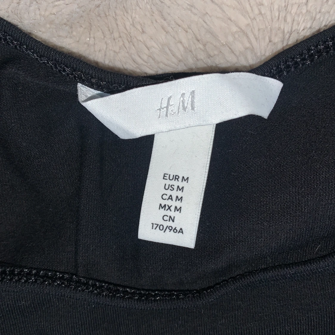 Långärmad svart - 90