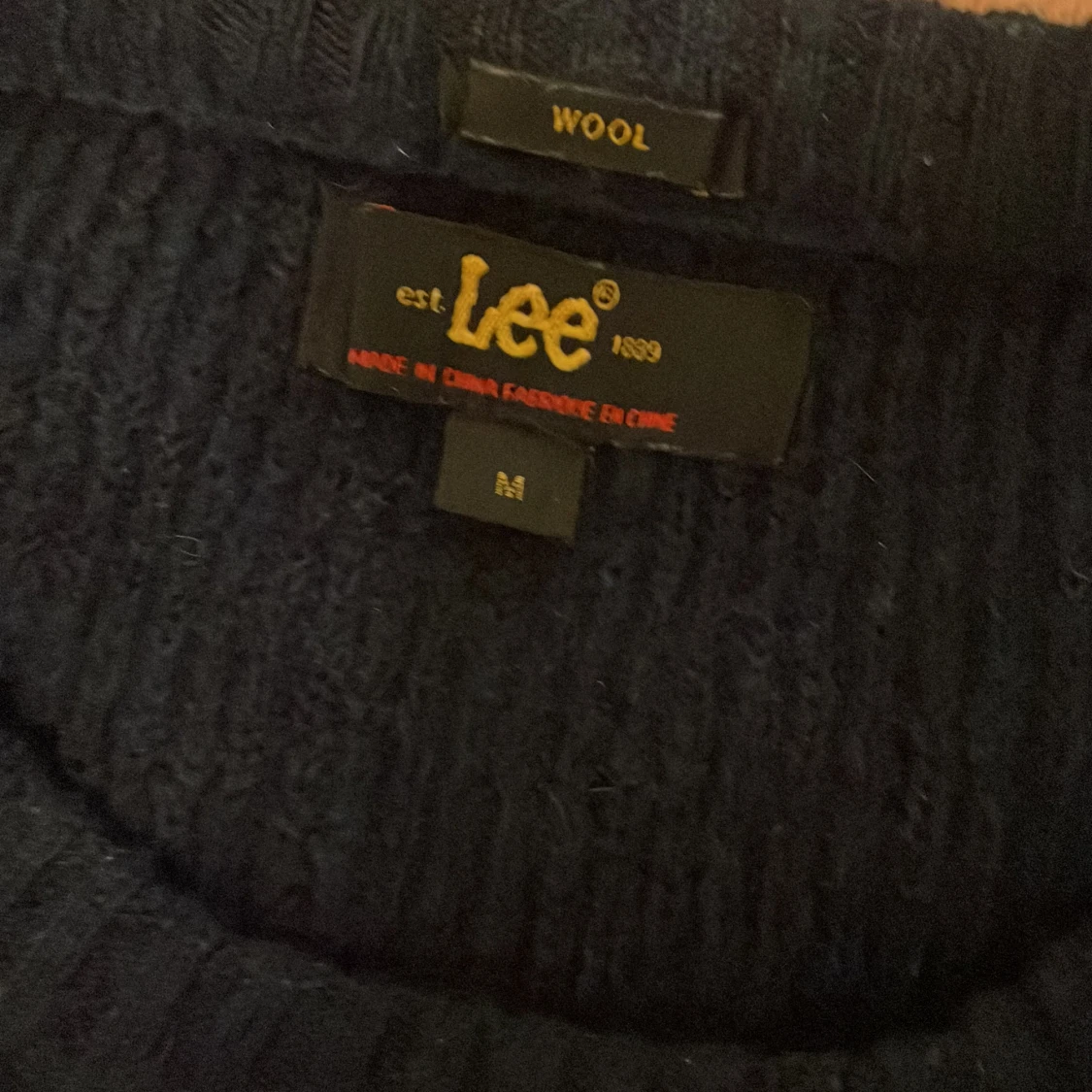 Lee stickad tröja - 90