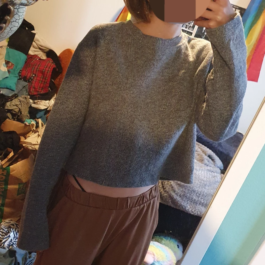 Zara croppad tröja - 90