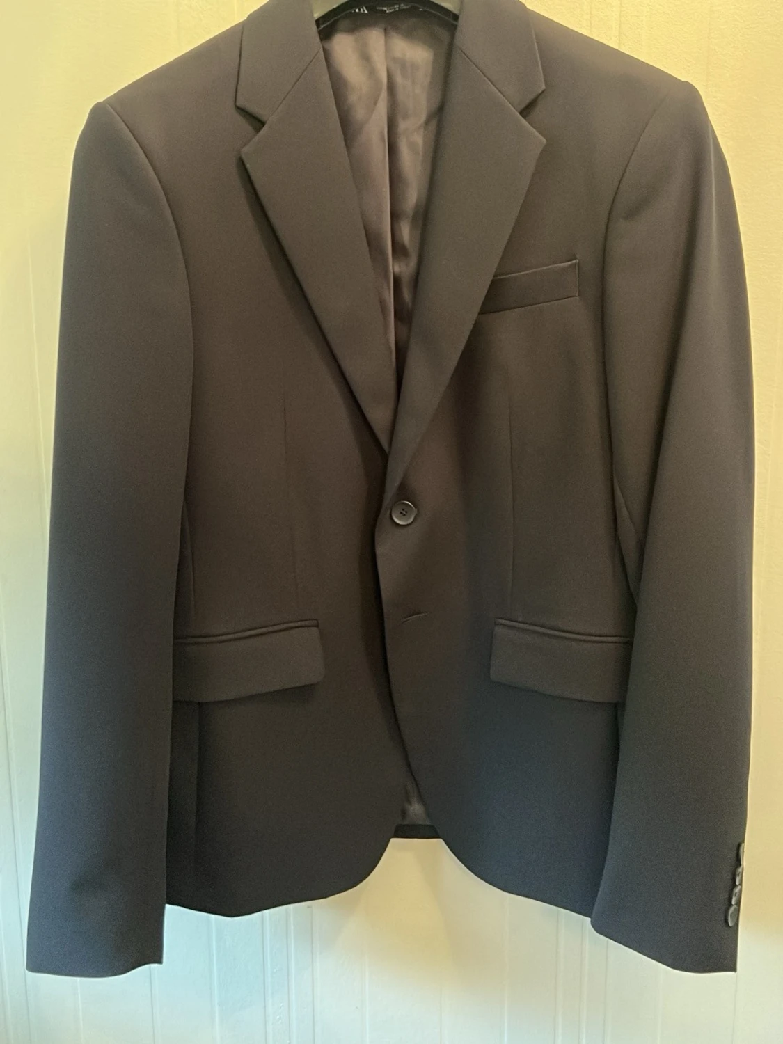 Svart kavaj från Zara Slim Tailoring