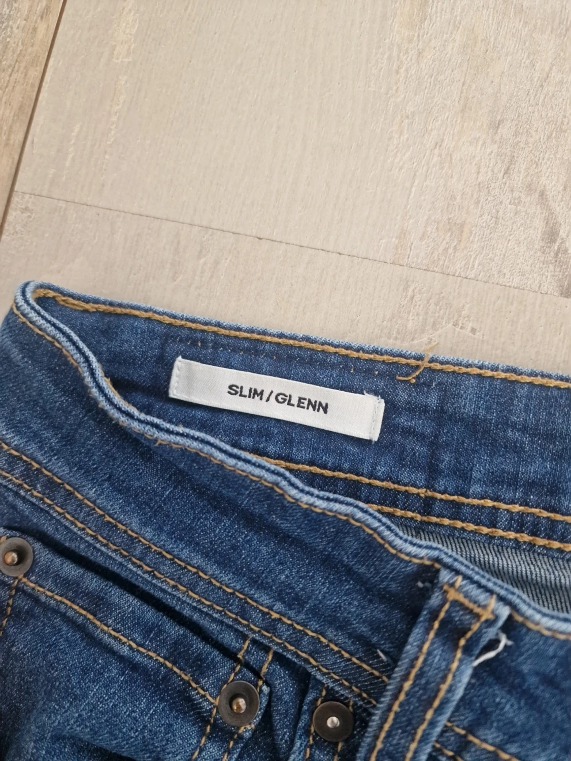 Blå skinny jeans från Crocker - 3