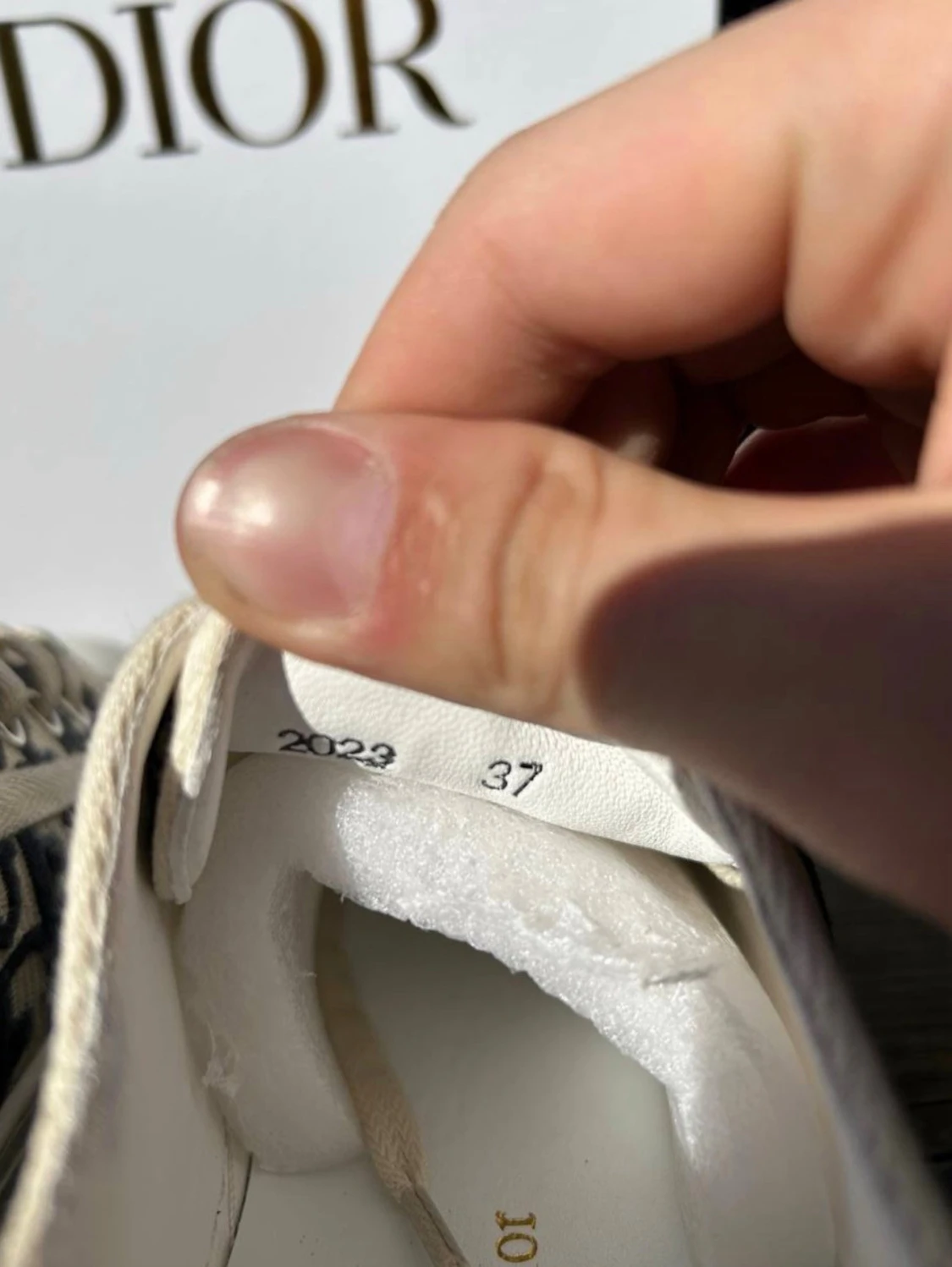 Dior Oblique låga sneakers - 3