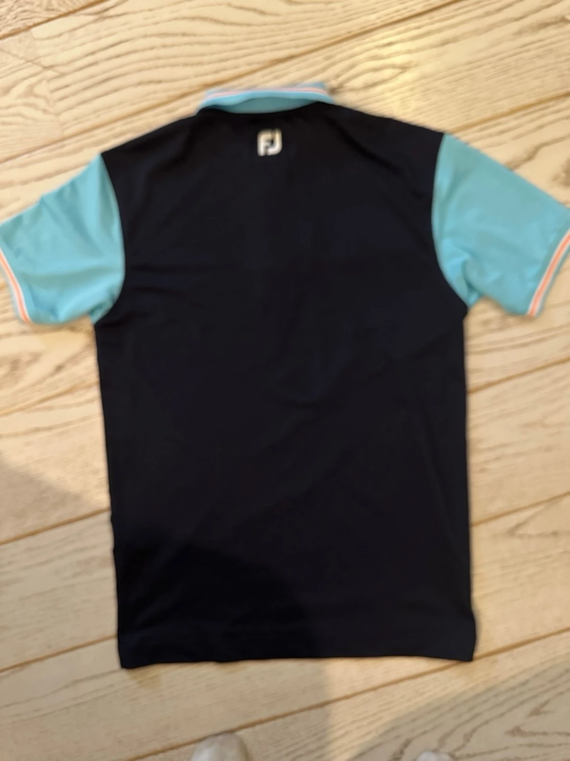 Blå pikétröja från FootJoy - 1