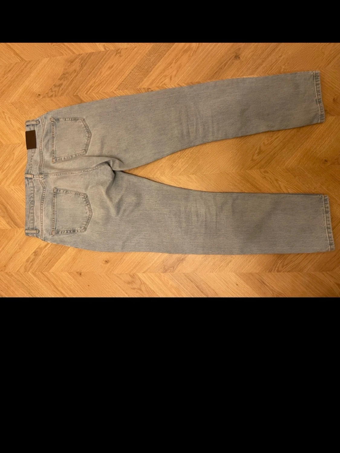 Ljusblå raka jeans från Zara 34/34 - 2