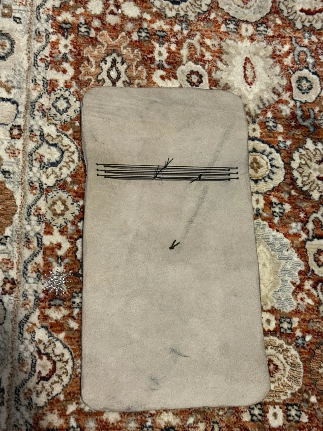 A5 cowprint journal cover, Louise Carmen inspirerad  - 3