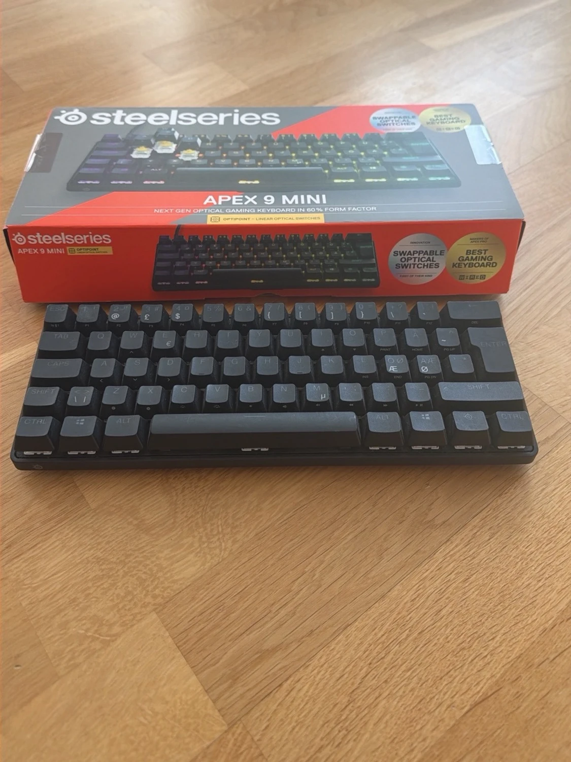 SteelSeries Apex 9 Mini tangentbord/RAPID TRIGGER - 1