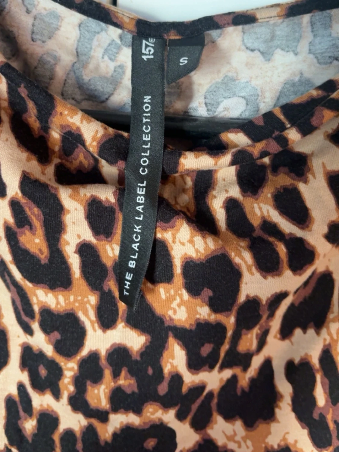 Leopardmönstrad topp  - 1