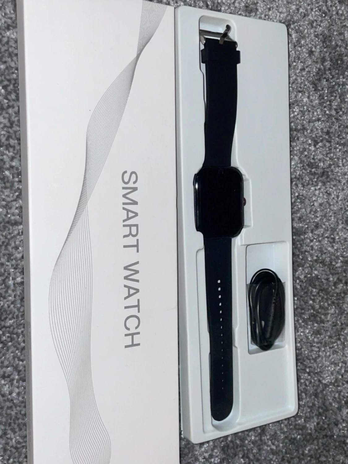 Svart smartwatch - 1
